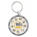 1 1/2" PVC Key Chain